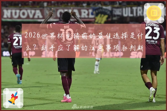2026世界杯竞猜前的最佳选择是什么？新手应了解的注意事项和判断标准