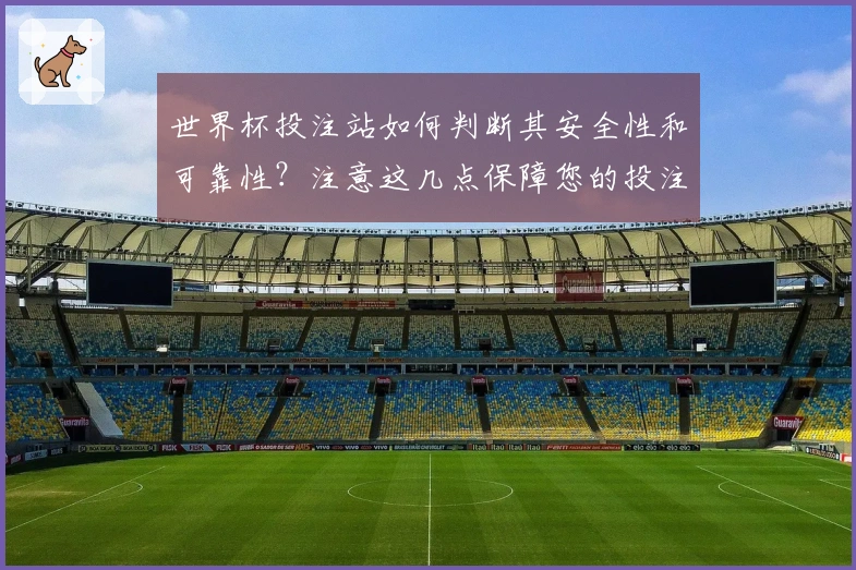 世界杯投注站如何判断其安全性和可靠性？注意这几点保障您的投注安全